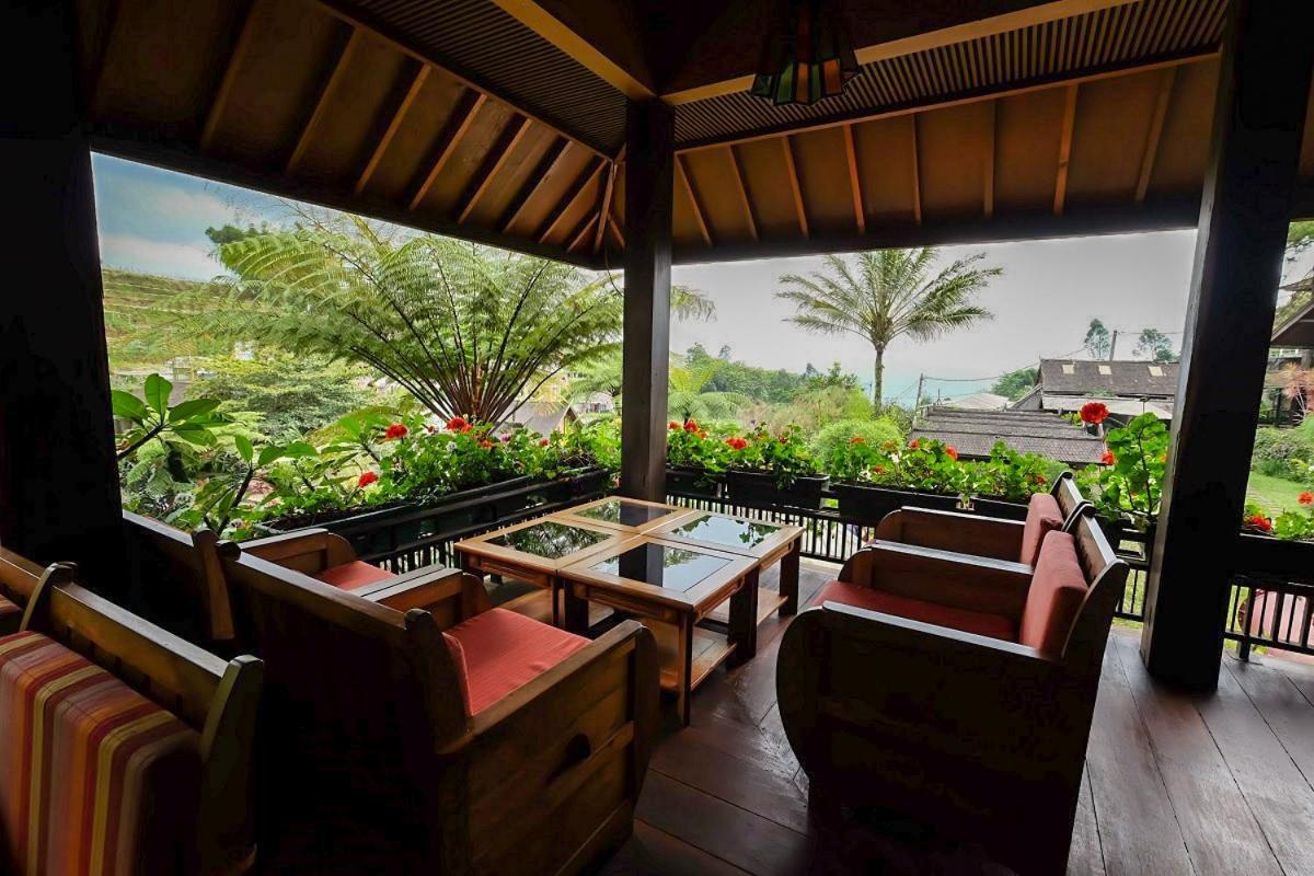Rumah Stroberi Organic Farm & Family Lodge Lembang Eksteriør billede